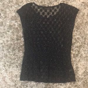 See through lacy top